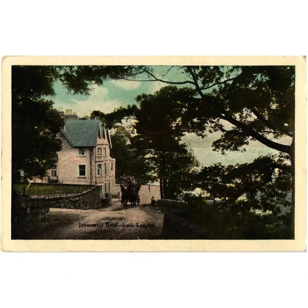 Inversnaid Hotel Loch Lomond Postcard
